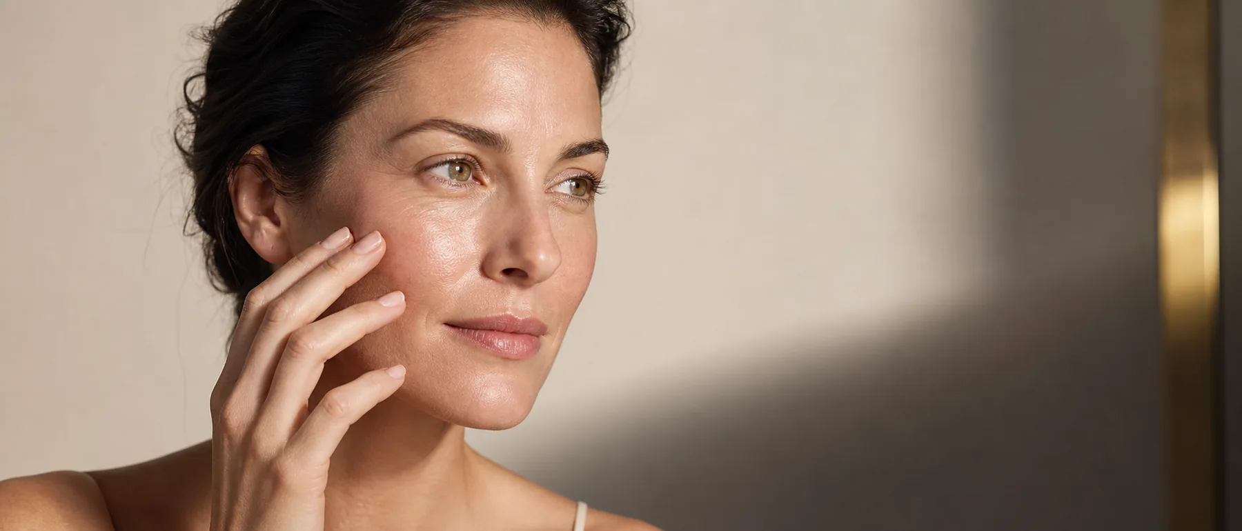 Healthy, natural-looking skin